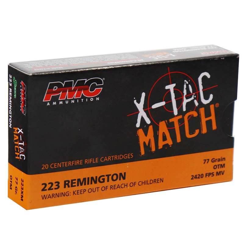 PMC X-TAC MT 223REM 77GR OTM20 - Smith Savings Week